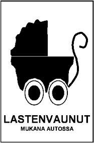 Lastenvaunut autossa